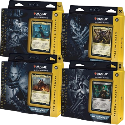 Universes Beyond: Warhammer 40,000 Commander Decks [Set of 4] 