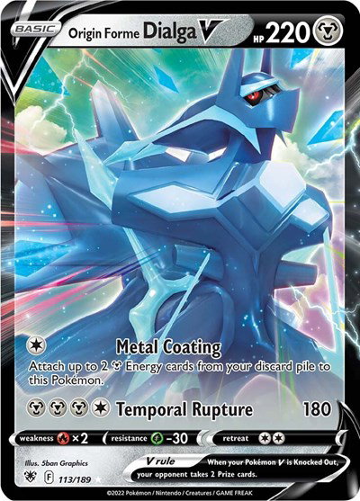 Origin Forme Dialga V 113/189 — Astral Radiance