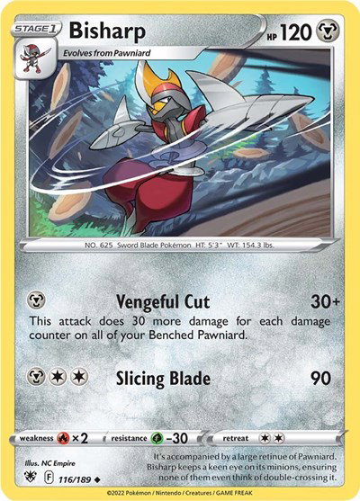 Bisharp 116/189 — Astral Radiance