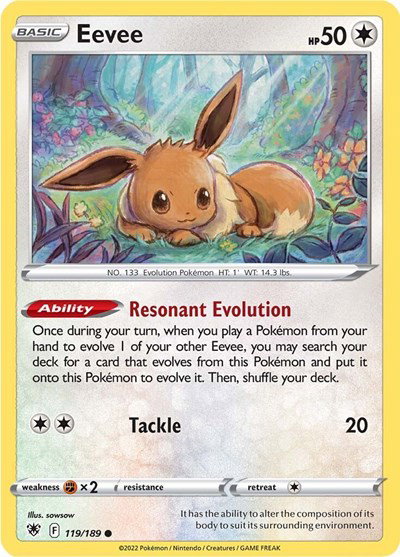 Eevee 119/189 — Astral Radiance