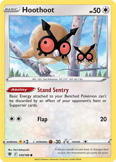 Hoothoot 120/189 — Astral Radiance