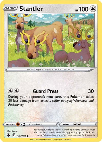 Stantler 125/189 — Astral Radiance