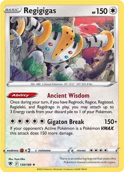 Regigigas 130/189 — Astral Radiance