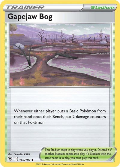Gapejaw Bog 142/189 — Astral Radiance
