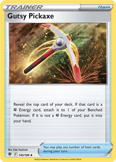 Gutsy Pickaxe 145/189 — Astral Radiance