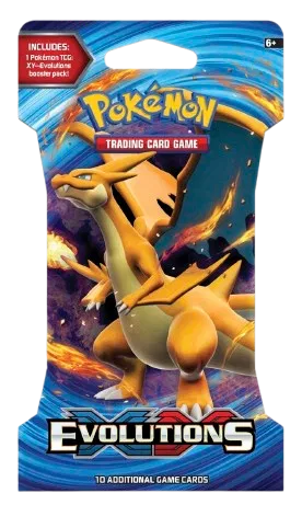 XY Evolutions Sleeved Booster Pack