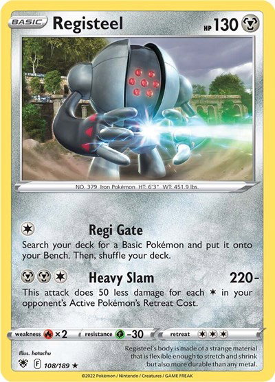 Registeel 108/189 — Astral Radiance