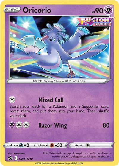 Oricorio SWSH210 — Sword & Shield Promo