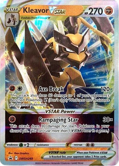 Kleavor VSTAR SWSH249 — Sword & Shield Promo
