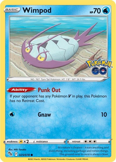 Wimpod 025/078 — Pokemon Go