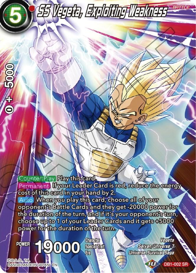 dragon ball super card game history of vegeta Dragonball Super Card Game Theme Selection: History of Vegeta Brand New  Sealed
