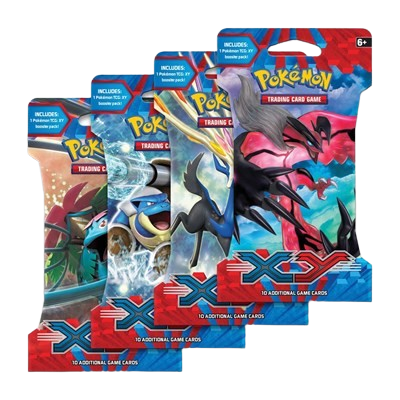 XY Sleeved Booster Pack Art Bundle [Set of 4]