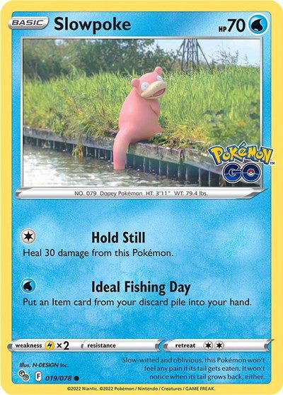 Slowpoke 019/078 — Pokemon Go