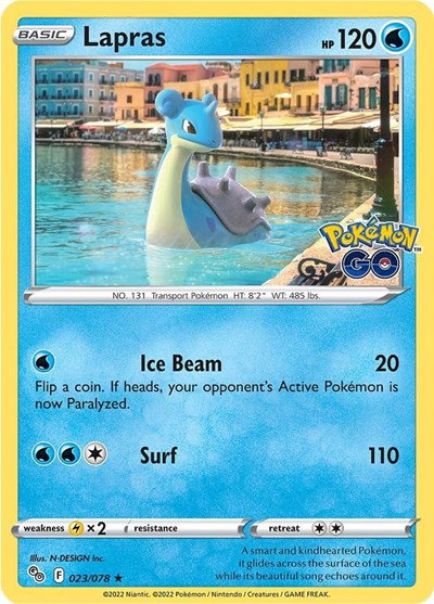 Lapras 023/078 — Pokemon Go