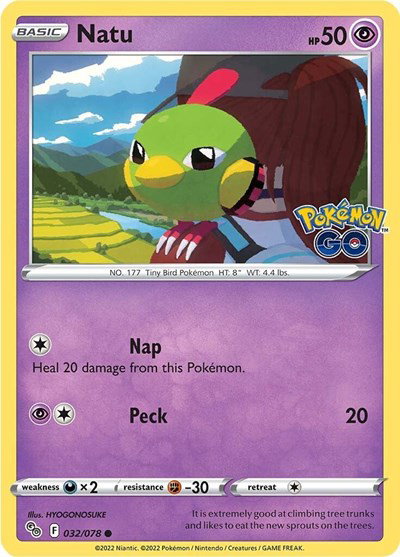 Natu 032/078 — Pokemon Go