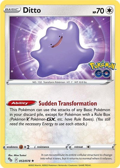 Ditto 053/078 — Pokemon Go