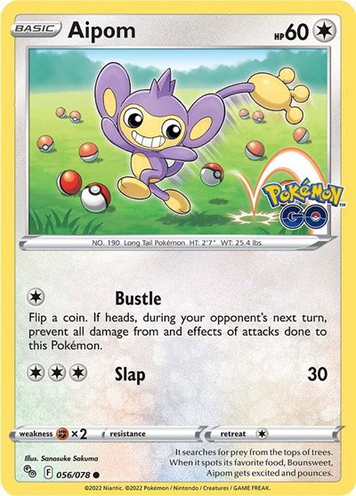 Aipom 056/078 — Pokemon Go