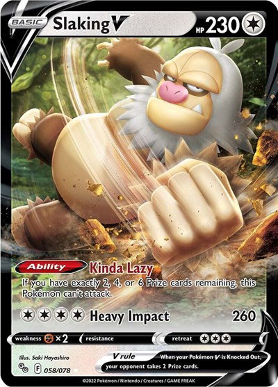 Slaking V 058/078 — Pokemon Go
