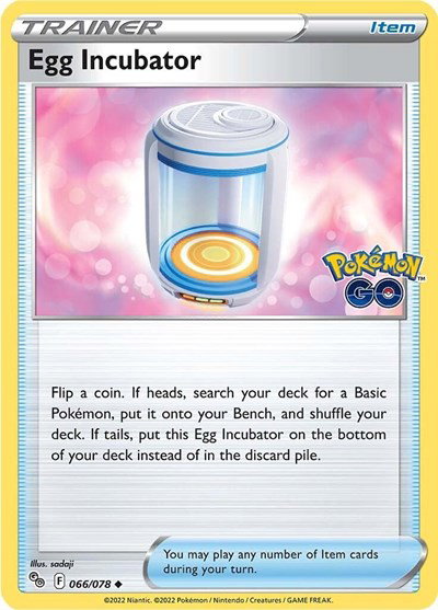 Egg Incubator 066/078 — Pokemon Go