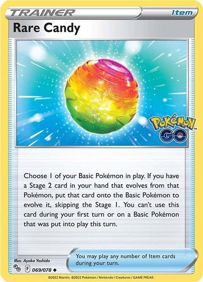 Rare Candy 069/078 — Pokemon Go