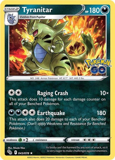 Tyranitar 043/078 — Pokemon Go