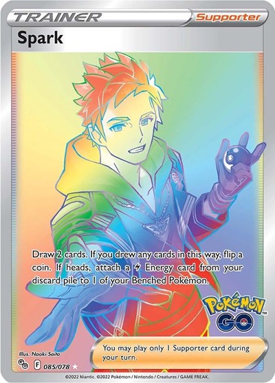 Spark (Secret) 085/078 — Pokemon Go