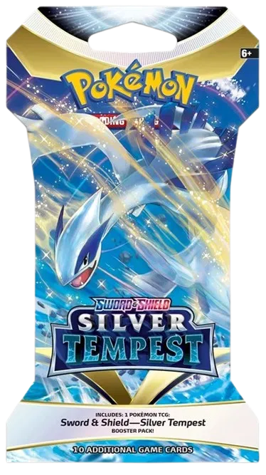 Silver Tempest Sleeved Booster Pack