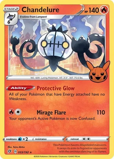 Chandelure from Trick or Trade BOOster Bundle