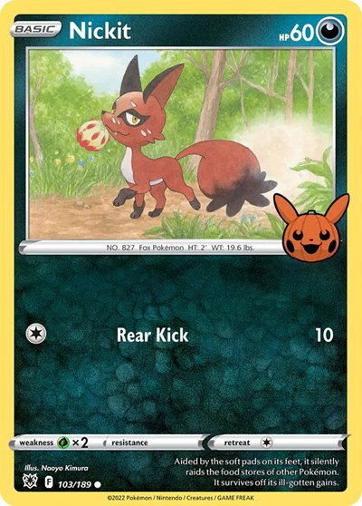 Nickit 103/189 — Trick or Trade BOOster Bundle
