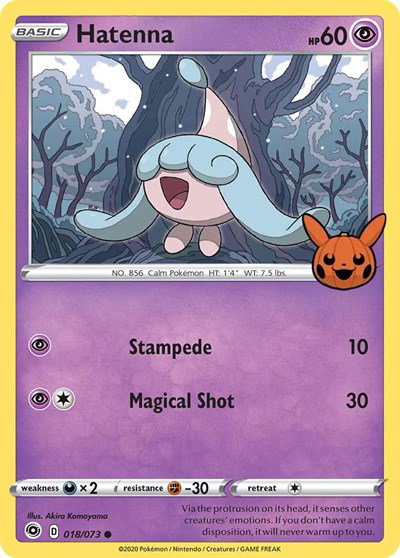 Hatenna 018/073 — Trick or Trade BOOster Bundle
