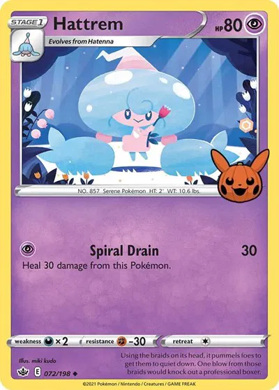 Hattrem from Trick or Trade BOOster Bundle