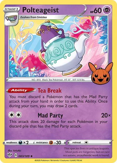 Polteageist from Trick or Trade BOOster Bundle