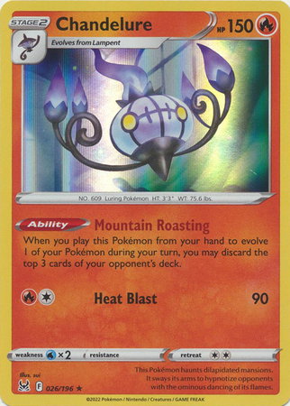 Chandelure 026/196 — Lost Origin