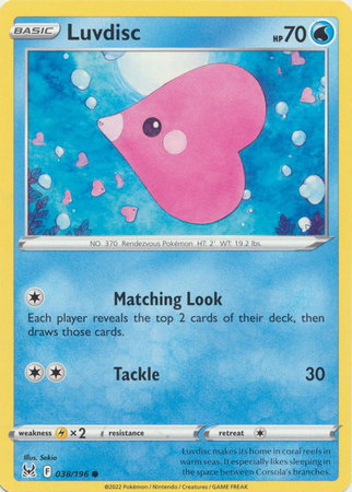 Luvdisc 038/196 — Lost Origin