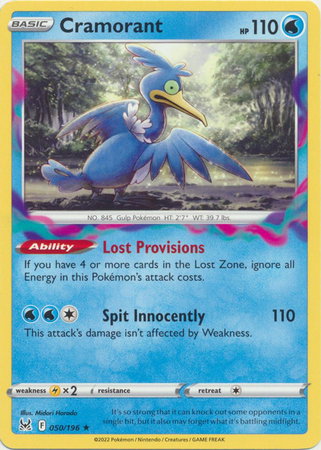 Cramorant 050/196 — Lost Origin