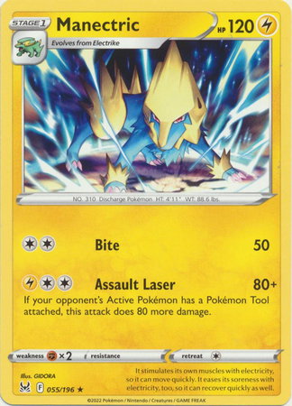Manectric 055/196 — Lost Origin