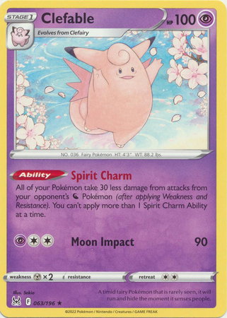Clefable 063/196 — Lost Origin