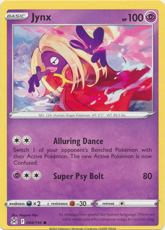Jynx 068/196 — Lost Origin