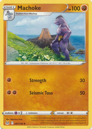 Machoke 087/196 — Lost Origin