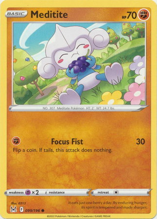 Meditite 099/196 — Lost Origin