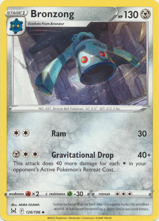 Bronzong 126/196 — Lost Origin