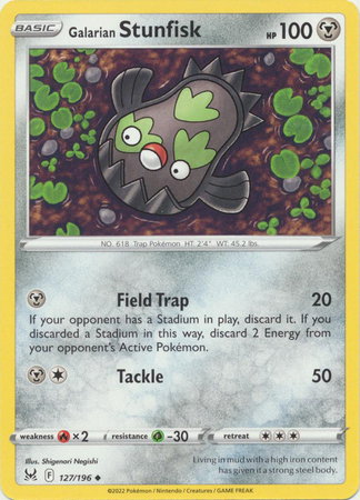 Galarian Stunfisk 127/196 — Lost Origin