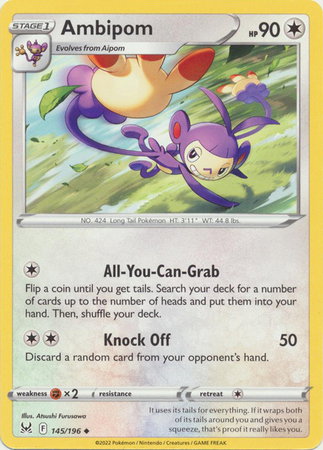 Ambipom 145/196 — Lost Origin
