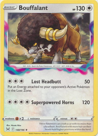 Bouffalant 148/196 — Lost Origin