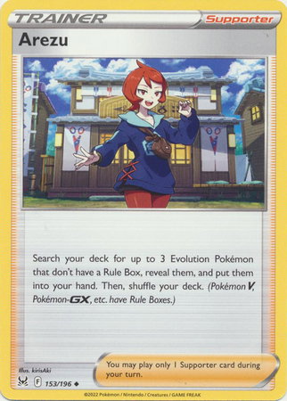 Arezu 153/196 — Lost Origin