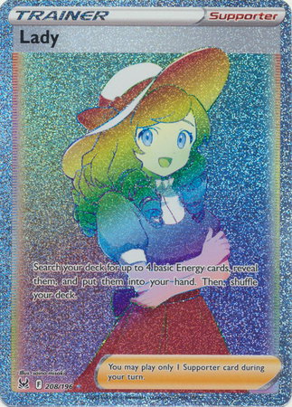 Lady (Secret) - 208/196 - Lost Origin Pokemon - Collectr
