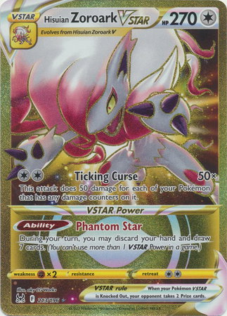 Hisuian Zoroark VSTAR (Secret)