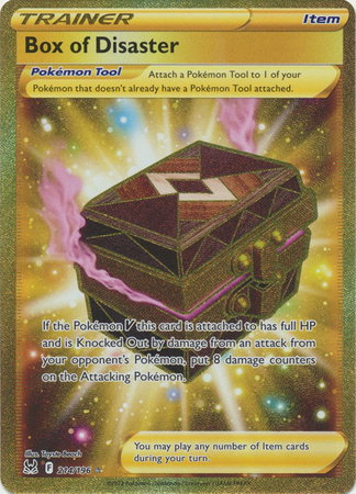 Box of Disaster (Secret) 214/196 — Lost Origin