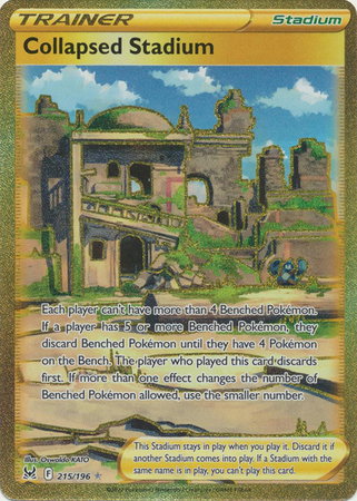 Collapsed Stadium (Secret) 215/196 — Lost Origin