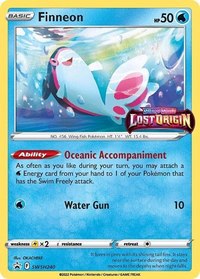 Finneon (Prerelease) SWSH240 — Sword & Shield Promo